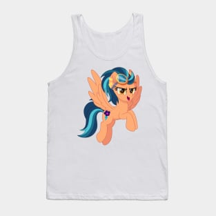 Indigo Zap pony Tank Top